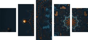 картини от 5 части – Луксозна Мандала