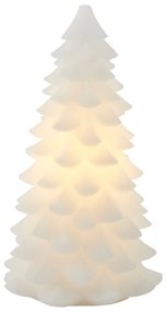 Бяла коледна светлинна украса ø 13 cm Carla – Sirius