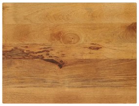 371599 vidaXL Плот за маса, 90x60x2,5 см, правоъгълен, манго масив
