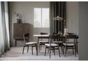 Кафяви трапезни столове в комплект от 2 броя Rodham - Rowico