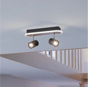 Eglo 901632 - LED точково осветително тяло RIMBOCCHI LED/12W/230V кафяво/черно