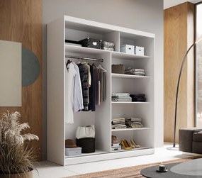 Плъзгащ се гардероб Verano 180-Leuko