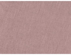 Розов сгъваем/с място за съхранение ъглов диван (ляв ъгъл/L форма) Fuji – Bobochic Paris