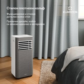 Klarstein AireLux Мобилен климатик | 9000 BTU | 31 см | 33 м² | Клас на енергийна ефективност A