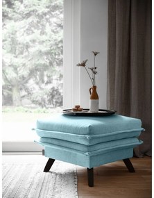 Светлосиня табуретка за крака Charming Charlie - Miuform