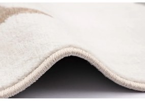 Детски килим в цвят слонова кост 80x150 cm Dogsie Pearl – FD