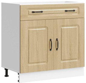 853500 vidaXL Кухненски шкаф, "Kalmar", дъб сонома, инженерно дърво