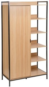 Отворен гардероб в естествен цвят 100x190x48 cm Armarios – Casa Selección