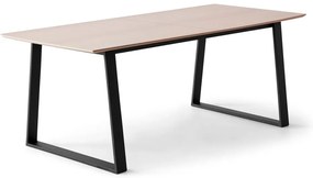Сгъваема трапезна маса с допълнителна плоча с дъбов плот 100x210 cm Meza – Hammel Furniture