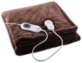 Klarstein Dr. Watson XXL, Електрическо одеяло, 3 степени на мощност, Възможност за пране, 200x180см, Микро Плюш