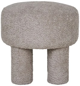Светлосива табуретка от букле Perth – House Nordic