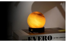 Тъмнокафява светлинна декорация с USB ø 8 cm Sand Storm – Gingko