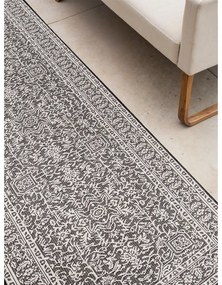 Черно-бялa пътека за открито и закрито 80x250 cm Duet Kona – NORTHRUGS