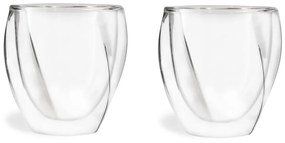 Чаши за капучино с двойни дъна в комплект от 2 бр. 250 ml Cristallo – Vialli Design