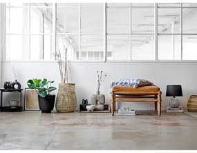 Черна метална ваза , височина 20,5 cm Itamar - Bloomingville