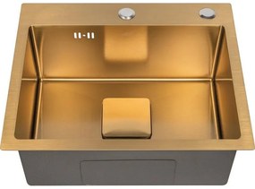 Кухненска мивка ICK 5032G, Inter Ceramic, алпака, едно корито, 50x42см