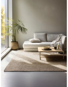 Бежов килим от юта 160x230 cm Bouclé - Hanse Home