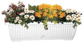 Сандъче за цветя 60 см - Бяло