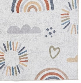 Кремав детски килим 120x170 cm Vida Kids Rainbow – Think Rugs