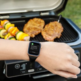 Кухненски термометър Ninja ProChef WP100EU, Bluetooth, Мобилно приложение, Сензор за вътрешна и околна темп, До 370C, Черен/сребрист