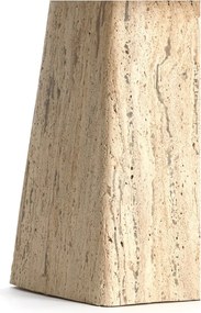 Странична масичка с скаменен плот за маса 45x45 cm Kepami – Light &amp; Living