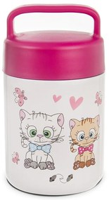 Термос за храна от неръждаема стомана Kittens, 480 ml - Orion