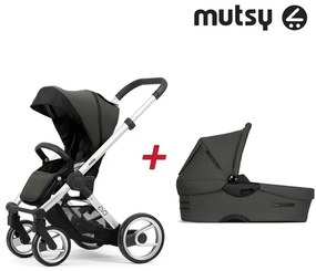 Бебешка количка 2в1 EVO Bold Standard MUTSY - Bold Deep Grey