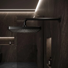 Правоъгълна душ пита REA JS-032 Black