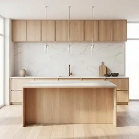 Декоративен панел atmosphera Bano, Бял мрамор, 60×30 cm, 4 бр