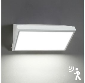 Brilagi-LED външно стеннo осветление с датчик TRIANGLE LED/20W/230V бяло IP65