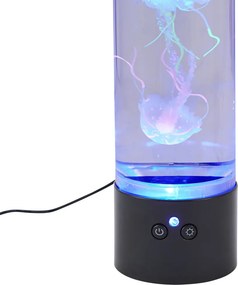 Тръбна лампа с балончета черна 30 см вкл. LED RGB - Dweller