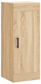 830511 vidaXL Стенен шкаф, дъб сонома, 34,5x34x90 см, инженерно дърво