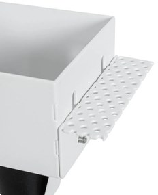 Комплект от 6 вградени прожектора бели GU10 70 mm без рамка - Oneon