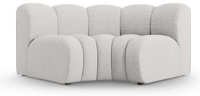 Светлосив шенилов модул за диван (променлив) Lupine – Micadoni