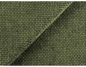 Зелен шенилов разтегателен ъглов диван с място за съхранение (десен ъгъл) Mele – Makamii