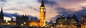 Картина на платно – Нощен Big Ben в Лондон