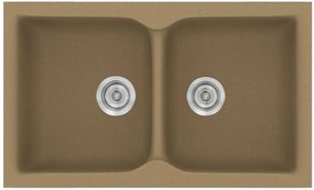 Мивка Sanitec 340-Metallic Coffee