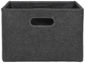 Сива модулна система за рафтове от плат 32x21 cm Z Cube - Tenzo