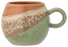 Зелено-оранжева чаша от керамика 265 ml Paula - Bloomingville