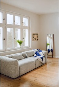 Синьо /кремаво одеяло 150x200 cm Tul – noo.ma