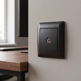 Розетка RJ45 с Рамка OSTE JNH010-S BLACK