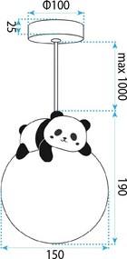 Пендел PANDA G162-1CP