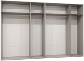 Гардероб Малага плюс шесткрилен-Черен