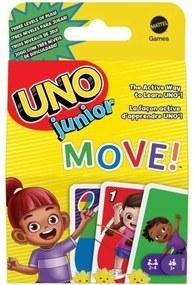 Настолна игра Mattel Uno Junior Move!