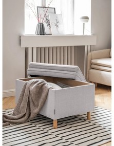 Светлосива табуретка Simon – Miuform