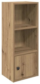 860336 vidaXL Библиотека, дъб артизан, 31x24x77 см, инженерно дърво