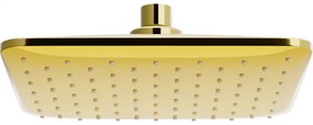Mexen D-62 душ глава 20x20 см, златна - 79762-50