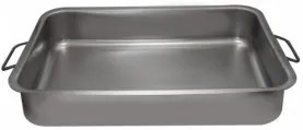 Steel Pan - Иноксова тава правоъгълна с незалепващо покритие 45x32xh7,5см (10859)