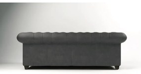 Антрацитен кадифен диван 230 cm Cambridge - Ropez