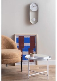 Бяла метална кръгла масичка за кафе ø 50 cm Meseta – Leitmotiv